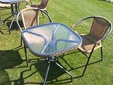 Bistro 60cm Square 2 Seater Set