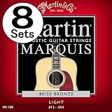Martin M1100×8セット マーチン アコースティックギター弦の画像