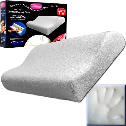 RemedyT Comfort Memory Foam Bed Pillow (80-55016) -