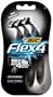 BIC Flex4 Disposable Four Blade Shaver, Men, 3-count Packages (Pack of 3)
