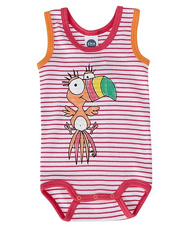 Sanetta Baby - M&auml;dchen Body, gestreift 321368, Gr. 92, Pink (3339) Preisvergleich