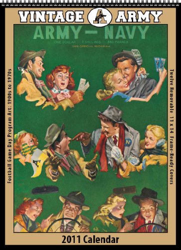 Army Black Knights 2011 Vintage Football Calendar