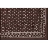 Full Bed Sheet Cotton Block Print Twin Size (bssht609)