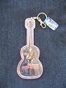 Hannah Montana Undercover Pop Star Guitar Key ring Backpack clip