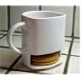 Dunk Mug - White - Left handed