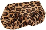 Lauren Merkin Diana Leopard-Print Clutch