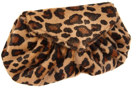 Lauren Merkin Diana Leopard-Print Clutch