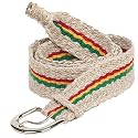 Hemp Belt-Red Green Yellow