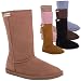 Bearpaw Women's Suede & Shearling Sheepskin 12 Inch Boot