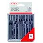 Bosch Zubeh�r 2607010146 10tlg. Stichs�geblatt-Set Holz