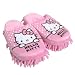 《Hello Kitty/ハローキティ》モップスリッパ【ピンク】/履きながらお掃除出来ちゃう♪☆キャラクター雑貨通販☆