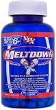 Vpx Redline Meltdown Fat Burner, Liquid Capsules, 120-Count