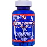 Vpx Redline Meltdown Fat Burner, Liquid Capsules, 120-Count