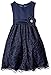 American Princess Girls' All Over Embroidered Circle Dress