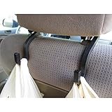Handy Hooky 2pc Car Seat Headrest Hanger Storage Hooks - Purse Handbag Grocery Bag Holder