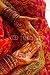 Wallmonkeys Peel and Stick Wall Decals - Indian Wedding Bride Getting Henna Applied - Removable Graphic