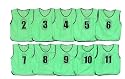 YUTAKA(ユタカ) ビブス サッカーベスト 2-11番号入 10枚セット 小学生用
