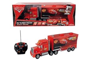 Majorette - 213089535 - Radio Commande Véhicule Miniature - Cars 2 - RC Mack Truck