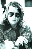 Johnny Depp (Sunglasses, B&W) Gold Wood-Mounted Movie Poster Print - 24