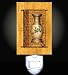 Asian Vase and Scroll Decorative Night Light