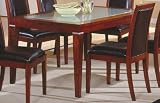 Carnation Dining Table with Frosted Glass