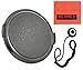 37mm Universal Snap-On Lens Cap For Panasonic Lumix G X Vario PZ 14-42mm f/3.5-5.6 Power O.I.S. Lens, LUMIX G 42.5mm f/1.7 ASPH Lens, Lumix G Vario 12-32mm f/3.5-5.6 ASPH Lens