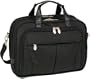 McKleinUSA Pearson 74565 R Series Expandable Double Compartment Briefcase (Black)