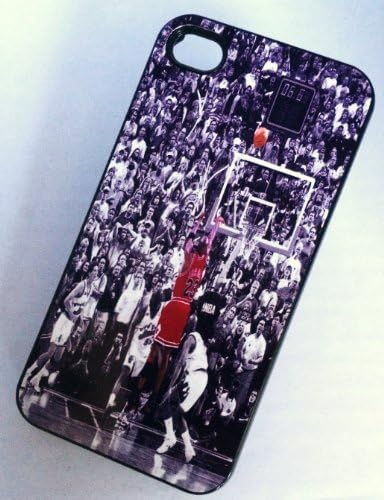 Last Shot Jordan iPhone 4 4S Black Plastic Case