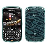MyBat BlackBerry Curve 8520 / 8530 / 9300 / 9330 Candy Skin Cover - Baby Bl ....