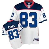 Reebok Buffalo Bills Lee Evans Premier White Jersey-Size: Extra Large