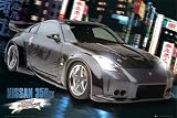Empire 264985 Fast And Furious Tokyo - Nissan 350ZX, Auto-Poster ca. 91,5 x 61 cm