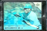 1992 Upper Deck HoloGram # 22 Ken Griffey Jr. Seattle Mariners Baseball Card- Mint Condition - In Protective ScrewDown Display Case!