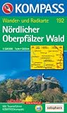  : Kompass Karten, N&ouml;rdlicher Oberpf&auml;lzer Wald: Wander- und Radkarte