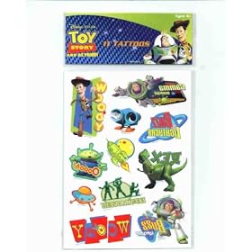 Disney Pixar Toy Story and Beyond (11 temporary tattoos) 1 sheet