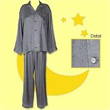 Review   / M.Green Urban Grey Paisley Silk Pajama