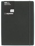 Letts Noteletts L5NSQBK Universelles Notizbuch (kariert, Format L5)