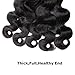YAEONS Hair Brazilian Hair 3 Bundles Body Wave Grade 5A Unprocessed Virgin Human Hair Weave Extensions(18