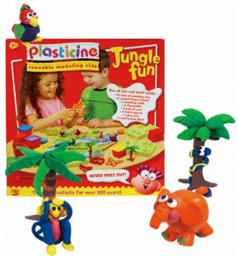 Childrens Toyshop  Toys : Plasticine Jungle Fun
