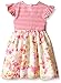 Marmellata Girls' Stripes and Flowers Dress