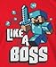 JINX Minecraft Big Boys' Like a Boss T-Shirt