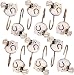 Indianapolis Colts Set 12 Bathroom Shower Curtain Hooks