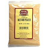 Spicy World Mustard Powder, 3.5-Ounce Bags (Pack of 6)