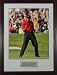 Tiger Woods Fist Pump 2008 US Open Framed Photo - 16x20 - Framed Size 21x28 - Framed Golf Photos, Plaques and Collages