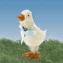 6" H Sisal Duck Spring/ Easter Decoration. Adorned with Flower and Ribbon. Makes a Great Gift.