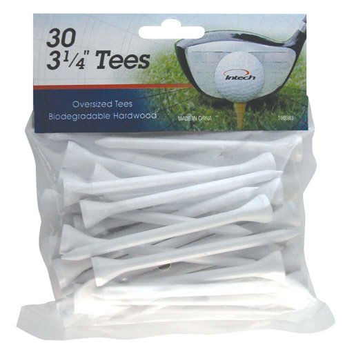 Intech Golf Tees (3 1/4 Inch, 30/Pack, Colors May Vary)