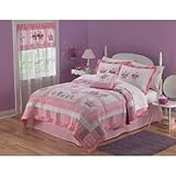 Fairy Princess Garden- Full/Queen Quilt with 2 Shams