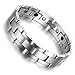 Kstyle Jewelry Tungsten Magnetic Hematite Mens Bracelet silver 8