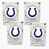 Review Great American Products  / Indianapolis Colts 4 Piece Square Shot Glass Set