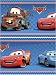 Kitchen & Housewares : Disney Pixar Cars Border 7" Blue Self Adhesive