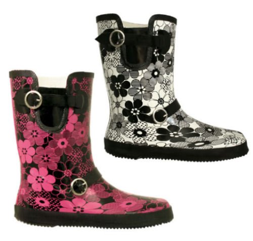 New Short Flower Festival Wellies Wellington 